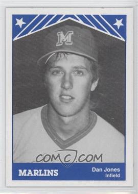 1983 TCMA Miami Marlins - [Base] #15 - Daniel Jones