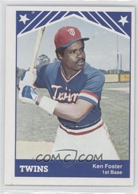 1983 TCMA Orlando Twins - [Base] #11 - Ken Foster