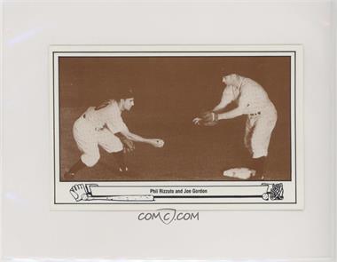 1983 TCMA Play Ball Postcards - [Base] #1983-17 - Phil Rizzuto, Joe Gordon [Noted]