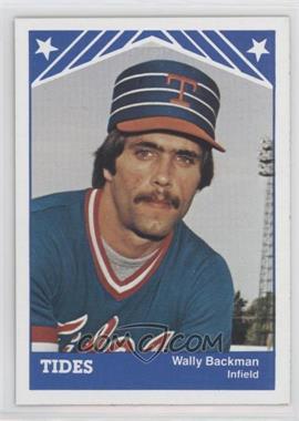 1983 TCMA Tidewater Tides - [Base] #3 - Wally Backman