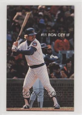 1983 Thorn Apple Valley Chicago Cubs - [Base] #11 - Ron Cey
