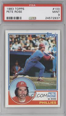 1983 Topps - [Base] #100 - Pete Rose [PSA 9 MINT]