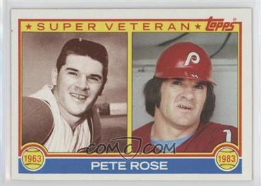 1983 Topps - [Base] #101 - Super Veteran - Pete Rose