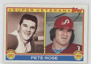 1983 Topps - [Base] #101 - Super Veteran - Pete Rose