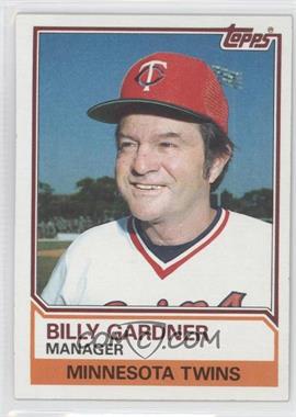 1983 Topps - [Base] #11 - Billy Gardner