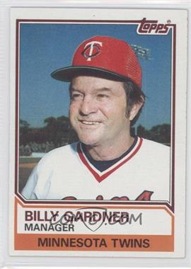 1983 Topps - [Base] #11 - Billy Gardner