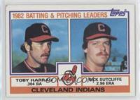 Team Checklist - Toby Harrah, Rick Sutcliffe [EX to NM]