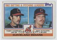 Team Checklist - Toby Harrah, Rick Sutcliffe