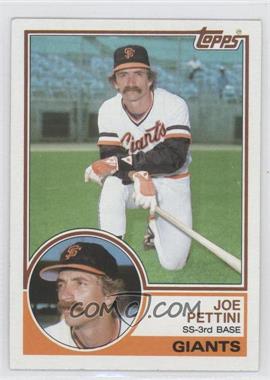 1983 Topps - [Base] #143 - Joe Pettini