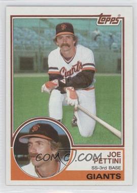 1983 Topps - [Base] #143 - Joe Pettini