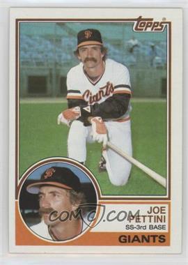 1983 Topps - [Base] #143 - Joe Pettini