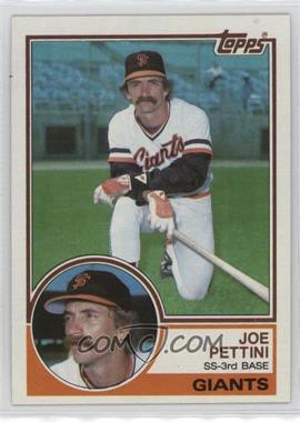 1983 Topps - [Base] #143 - Joe Pettini