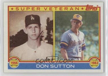 1983 Topps - [Base] #146 - Super Veteran - Don Sutton