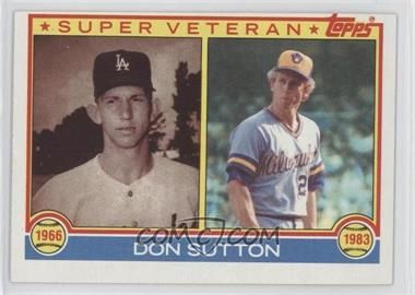 1983 Topps - [Base] #146 - Super Veteran - Don Sutton