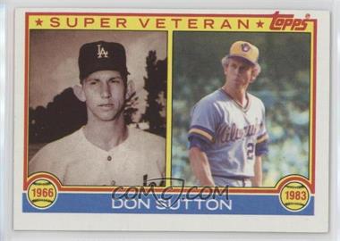 1983 Topps - [Base] #146 - Super Veteran - Don Sutton