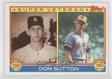 1983 Topps - [Base] #146 - Super Veteran - Don Sutton