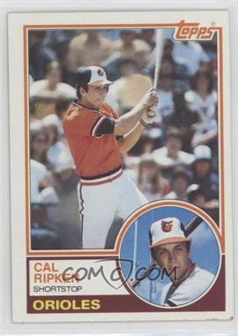 1983 Topps - [Base] #163 - Cal Ripken Jr.