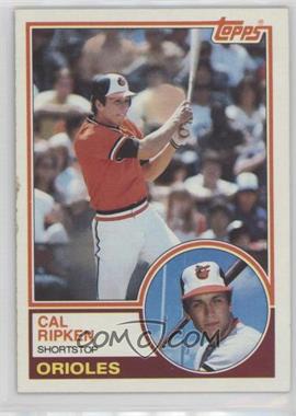 1983 Topps - [Base] #163 - Cal Ripken Jr.