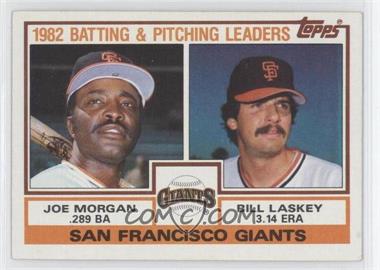 1983 Topps - [Base] #171 - Team Checklist - Joe Morgan, Bill Laskey