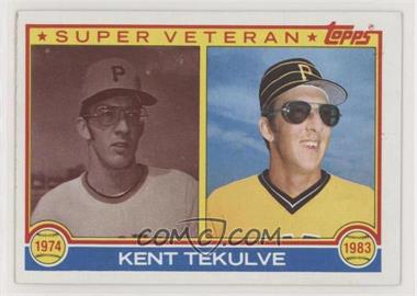 1983 Topps - [Base] #18 - Super Veteran - Kent Tekulve