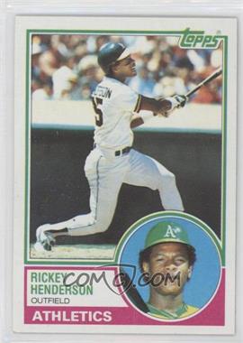 1983 Topps - [Base] #180 - Rickey Henderson