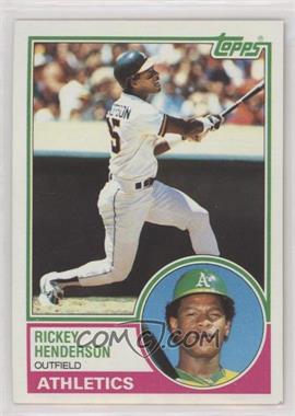 1983 Topps - [Base] #180 - Rickey Henderson