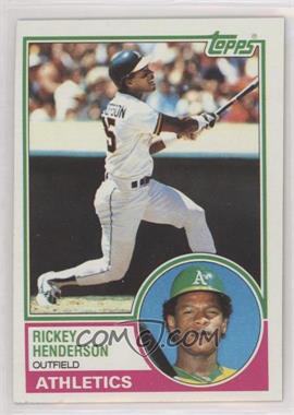 1983 Topps - [Base] #180 - Rickey Henderson