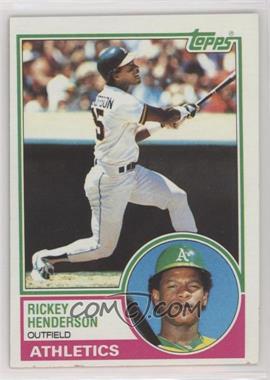 1983 Topps - [Base] #180 - Rickey Henderson