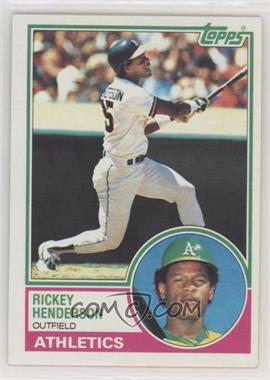 1983 Topps - [Base] #180 - Rickey Henderson