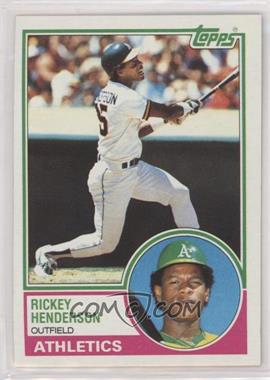 1983 Topps - [Base] #180 - Rickey Henderson