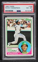 Rickey Henderson [PSA 8 NM‑MT]