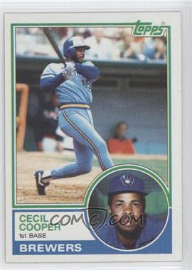 1983 Topps - [Base] #190 - Cecil Cooper