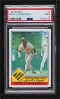 Record Breaker - Rickey Henderson [PSA 9 MINT]