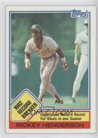 Record Breaker - Rickey Henderson