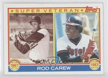 1983 Topps - [Base] #201 - Super Veteran - Rod Carew