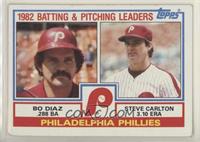 Team Checklist - Bo Diaz, Steve Carlton