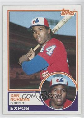 1983 Topps - [Base] #237 - Dan Norman