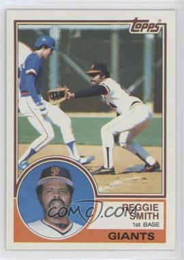 1983 Topps - [Base] #282 - Reggie Smith (Ryne Sandberg Returning to 1st Base)