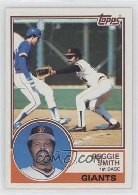 1983 Topps - [Base] #282 - Reggie Smith (Ryne Sandberg Returning to 1st Base)