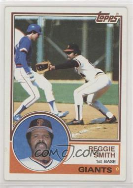 1983 Topps - [Base] #282 - Reggie Smith (Ryne Sandberg Returning to 1st Base)