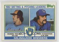 Team Checklist - Robin Yount, Pete Vuckovich