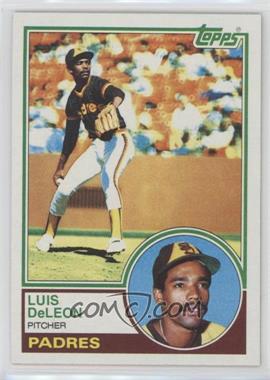 1983 Topps - [Base] #323 - Luis DeLeon