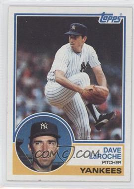 1983 Topps - [Base] #333 - Dave LaRoche