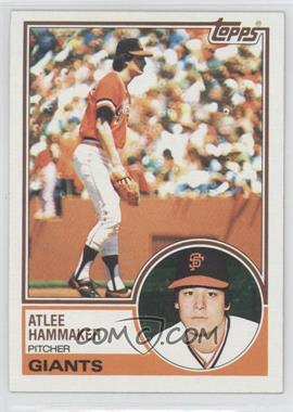 1983 Topps - [Base] #342 - Atlee Hammaker