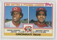 Team Checklist - Cesar Cedeno, Mario Soto [EX to NM]