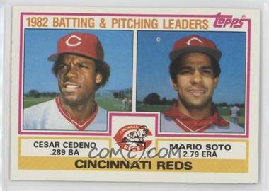 1983 Topps - [Base] #351 - Team Checklist - Cesar Cedeno, Mario Soto [EX to NM]