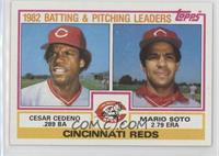 Team Checklist - Cesar Cedeno, Mario Soto