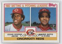 Team Checklist - Cesar Cedeno, Mario Soto