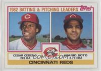 Team Checklist - Cesar Cedeno, Mario Soto