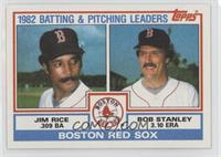 Team Checklist - Jim Rice, Bob Stanley